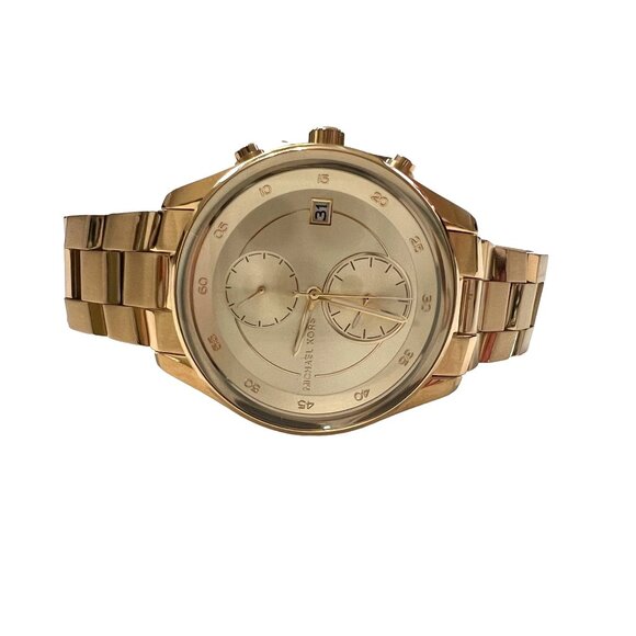 Michael Kors Briar Analog Gold Dial Gold Steel Strap Watch For Women - M… - Picture 5 of 13